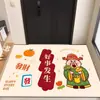 Alfombra de Terciopelo Cristal para Puerta, Resistente a las Manchas y Fácil de Cuidar, Felpudo Antideslizante, Felpudo para la Entrada del Hogar, Felpudo para Quitar el Polvo