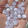 Pedra Olho de Gato Branca Imitação Otimizada Contas Redondas Contas Tecidas à Mão Pulseira DIY Colar Acessórios de Joias Atacado