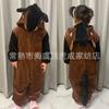 Pijama de franela de otoño e invierno para bebé, ropa de dormir con dibujos de animales, ropa para el hogar, ropa de escalada para bebé, mono