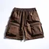 Verano Nuevo Marca Americana de Moda Diseño Casual Pantalones Cortos con Cordón Delgados Casual Atractivos Deportivos Sueltos de Cinco Puntos
