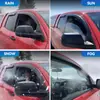 Adecuado para Jeep Wrangler Modelos Antiguos 08-17, Protector de Lluvia Exterior para Coche