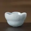 Taza Maestra de Porcelana de Jade Crudo tipo Hielo Taza de Té Gongfu para Dama Regalo de Lujo Ligero de Alta Gama para Esposa Novia Regalo de Cumpleaños Recuerdo