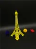 13CM color diamante Torre Eiffel regalo de empresa cinturón de pintura Diamante París Torre Eiffel