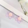 Pendientes de Acrílico Creativos Hechos a Mano Color Transparentes Pequeños Frescos Lindos para Chica Hyun-a Accesorios para el Cabello Accesorios DIY