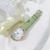 Reloj Luminous Daisy para Niña, moda estilo coreano para estudiantes de secundaria, simple y versátil, estilo bosque, inspirado en la universidad, fresco y lindo