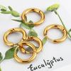 Europa y Estados Unidos superventas GD acero inoxidable hebilla de oreja alambre redondo arete joyería de moda aretes de acero titanio fabricantes de joyería para la oreja en stock