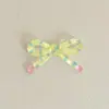 Accesorios de Lazo de Lunares Estilo Coreano de Colores Brillantes, Lindos Kits Nuevos de Materiales Hechos a Mano para Bricolaje, Parches de Dibujos Animados, Decoraciones para Zapatos