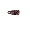 Pasador de Pelo con Lazo de Cuero Estampado de Leopardo Rosa, Elegante para Salir, Flequillo de Gama Alta, Aro para el Cabello que Reduce la Edad, Accesorios para el Cabello, Estilo Nuevo
