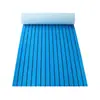 Alfombrilla antideslizante de EVA marina, alfombrilla de cubierta de teca de imitación, alfombrilla exterior anti-UV antideslizante para autocaravana, yate, tabla de surf