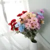 Venta al por mayor de girasoles artificiales para arreglos florales de boda, flores guía de piso, flores para jarrón de decoración de bodas de hotel y hogar