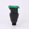 Válvula Rápida Padrão para Paisagismo 6 Pontos 1 Polegada Plugue de Terra Dispensador de Água Tubo de Água para Gramado Chave Conector para Gramado