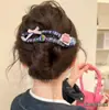 Pinza para el Cabello con Lazo de Color Contrastante y Pinza de Pato para Mujer, Pinza de Garra de Alta Gama Estilo Nuevo 2026, Accesorio para el Cabello para la Parte Posterior de la Cabeza