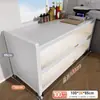 Estante de Cocina de Pie Armario de Almacenamiento Multicapa Gabinete Multifuncional para Microondas Gabinete de Almacenamiento Lateral para Comedor