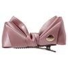 Moño rosa de cabeza de albóndiga, pasador grande lateral de alta gama exquisito, clip de pico de pato, clip para flequillo, accesorios para el cabello dulces