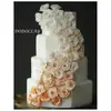 Molde Hexagonal de Espuma para Pastel Falso Modelo para Practicar Decoración con Fondant y Crema Herramienta de Repostería
