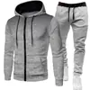 Sudadera Deportiva con Forro de Polar de Puntos Ondulados para Hombre y Mujer Otoño e Invierno 2024 Traje de Chándal con Cremallera de Puntos y Color Sólido para Hombre