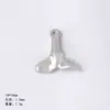 Accesorios Yiwu Aleación Accesorios para Joyería DIY Colgante de Cola de Ballena Pez Delfín Collar con Colgante Venta Caliente Transfronteriza Joyería