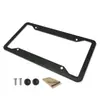 Moldura de Placa de Carro para Modificação Atacado Moldura de Placa Padrão Americano Suporte de Placa de Licença de Aço Inoxidável Capa de Placa de Licença Transfronteiriça Xclpf