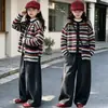 Cárdigan de punto a rayas para niña, suéter moderno estilo coreano nuevo 2026, suéter de cuello redondo para niños mayores, ropa exterior de otoño e invierno