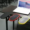 Soporte de brazo para mano de computadora soporte para ratón arrastre de teclado soporte de mano para computadora protector de muñeca alfombrilla de ratón se puede girar
