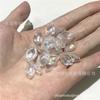 Qualidade Checa pétalas de vidro 10*15mm pequenas pétalas epiphyllum diy acessórios de jóias antigo hairpin materiais artesanais