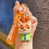 Chaveiro Criativo de Boneco Zootopia Judy Nick Chaveiro de Carro Pingente Criativo para Mochila Escolar