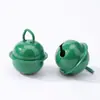 Sino Redondo Colorido 17mm, Sino Colorido Pintado Artesanalmente DIY Doce, Pequenos Acessórios para Coleira de Sino de Animal de Estimação Redondo