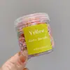 Elásticos Pequenos de Borracha Descartáveis Pretos para Meninas, Elásticos de Cabelo Que Não Danificam o Cabelo, Elásticos de Cabelo para Crianças Pequenas
