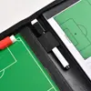 Tablero Táctico Portátil de Fútbol con Cremallera y Piezas de Ajedrez Magnéticas Mesa de Arena Bolsa Táctica Magnética Suministros para Árbitro Bolsa para Entrenador