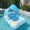 Cama de arena inflable con reposabrazos y respaldo, hamaca reclinable de malla plegable de PVC para exteriores, ideal para adultos, gran oferta transfronteriza