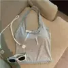 Camisola de encaje blanco con cuello halter Shanlida Di para mujer, nueva de primavera y verano con almohadillas para el pecho