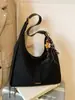 Bolsa tote minimalista de inverno transfronteiriça para mulheres, novo estilo 2026, grande capacidade, moda retrô, bolsa transversal versátil para o dia a dia