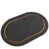Alfombra de piso minimalista suave de barro de diatomeas para dormitorio, baño, alfombra de baño absorbente, antideslizante, de secado rápido, para fregar