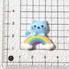 Balão de Animal de Desenho Animado Acessórios de Resina Grampo de Cabelo Caseiro Corda de Cabelo Fivela de Sapato Capa de Celular Material Decorativo DIY de Cola de Creme