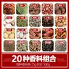 Coleção Completa de Especiarias e Temperos: Anis Estrelado, Anis Grande, Pimenta de Sichuan, Canela, Mistura de Treze Especiarias para Carnes Ensopadas, Temperos para Hot Pot, Atacado de Temperos Domésticos