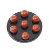 Gema de Cristal Natural Mini Matriz de Siete Estrellas Disco de Siete Estrellas Adornos de Cuentas Redondas Estrella de Siete Hombres Feng Shui Hogar Adornos de Joyería