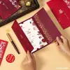 2026 Nuevo Estilo Invitación de Boda Invitación de Boda Creativa Invitación de Compromiso China Hueca Sensación de Alta Gama Impresión de Tarjetas de Boda