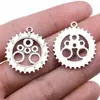 Colgante de Joyería Multicolor de 25x28mm 2.8g Colgante de Engranaje para Manualidades Hechas a Mano Artículos de Uso Diario