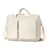 Bolsa para Laptop Portátil 2026 a Prueba de Golpes con Airbag, Bolsillos Dobles, Estilo Grueso, Gran Capacidad, Bolso de Hombro Cruzado, Logo Personalizado