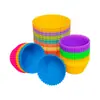 Molde para Muffins de Silicona 7cm Molde para Pasteles de Silicona Molde para Pasteles de Silicona