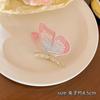 Super Fada Borboleta Tridimensional Pequena Garra Cabeça de Princesa Grampo de Cabelo Quebrado 2024 Novo Estilo Franja Clipe Cocar de Menina Agarrar Cabelo