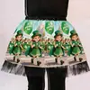 Calle personalizada. Faldas abullonadas para niñas del Día de San Patricio, Faldas tutú de malla para niños pequeñas y medianas, Faldas tutú para festivales irlandeses para niñas al por mayor