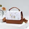 Bolsa de Suministro Exclusivo Transfronterizo Bolso de Mujer 2027 Nuevo Estilo Estampado Soporte para Teléfono Bolso de Hombro Cruzado Bolso de Mano de Gran Capacidad Bolso Cuadrado Pequeño