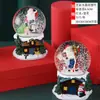 Boneco de Neve Popular de Natal, Velhinho, Bola de Vidro Luminosa, Luz Colorida Sonhadora, Presente de Feriado para Amigos, Enfeites de Decoração para Presente