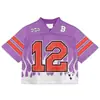 2026 Camiseta Deportiva Retro de Comercio Exterior Transfronteriza Personalizable Estilo Europeo y Americano Holgada Cuello en V Camiseta de Fan para Jóvenes Hombres y Mujeres