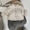 Algodón suave lavado ~ cómodos pantalones de zanahoria para niños, unisex, pantalones casuales de color liso para niños y niñas, pantalones largos para primavera y otoño