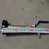 Conector para Accesorios de Barril IBC, Pezón de Válvula de Latón Electrochapado con Doble Rosca Exterior, Grifo de 1/2 Pulgada 3/4 1 Pulgada