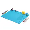 Alfombrilla de Reparación para Teléfonos Móviles, Reparación de Placas Base Digitales, Alfombrilla de Reparación Resistente a Altas Temperaturas, Alfombrilla de Silicona con Aislamiento Térmico, No Magnética