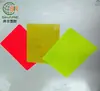 Placas de PC de Colores para Equipos de Diversión, Rojo, Naranja, Amarillo, Verde, Azul, Morado Colores Fluorescentes, Placa de Policarbonato de Resistencia UV de 3 mm