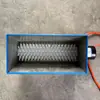 Caixa de Soprador de Pó com Velocidade Elétrica Ajustável Máquina Automática de Soprar Pó de Farinha Amido Gergelim Talco Aço Inoxidável Motor Escova de Cerdas